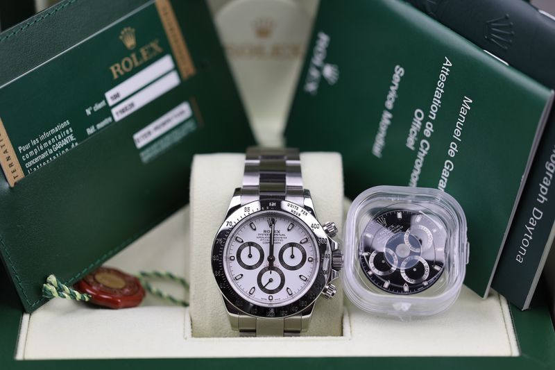 Rolex Daytona Stahl Weiß - 2011