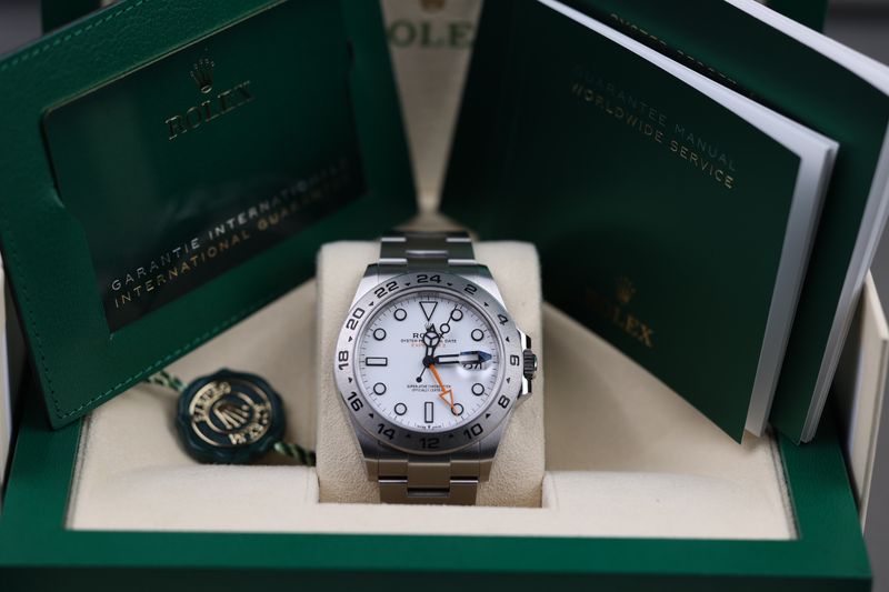 Rolex Explorer II Weiß - 2023