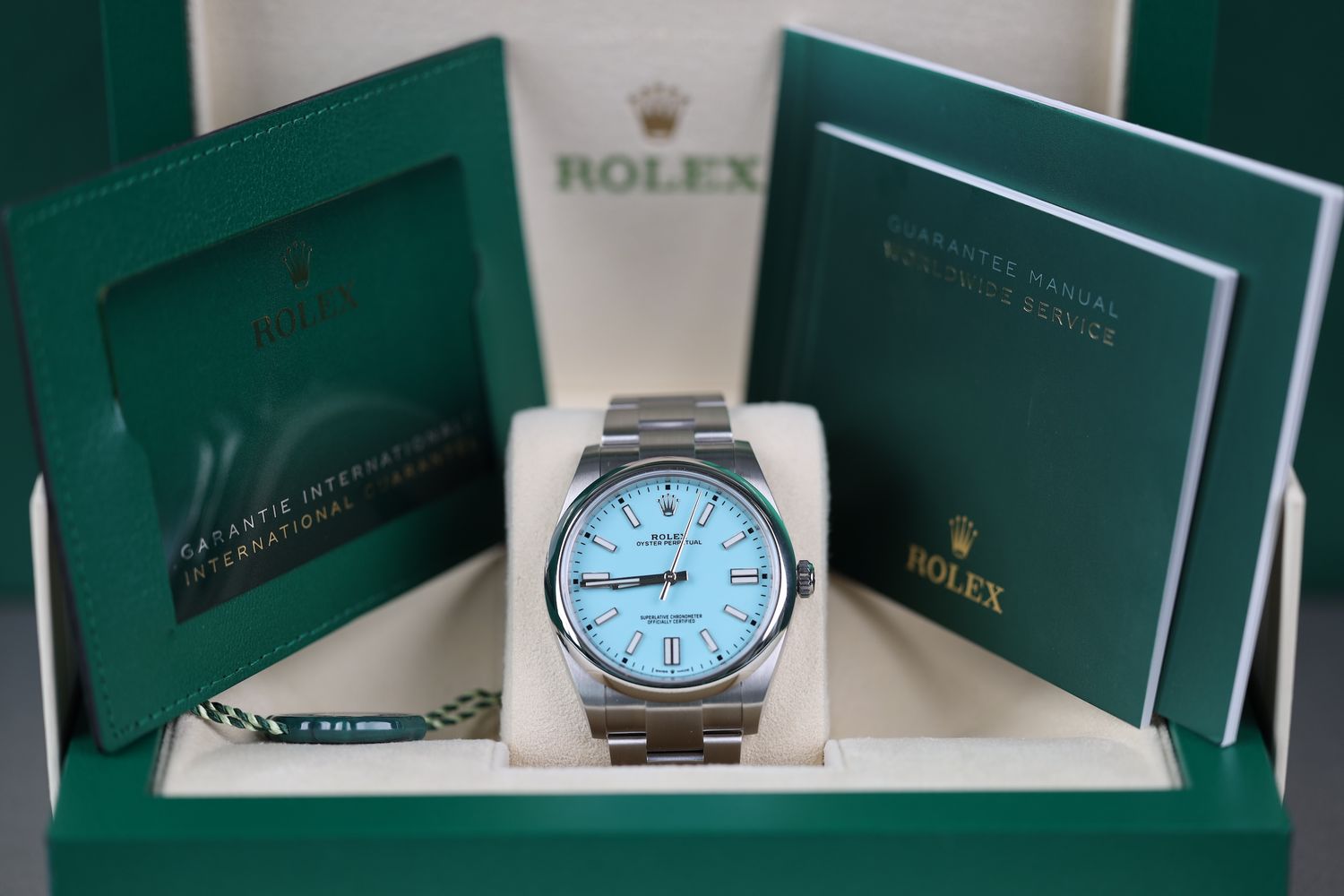 Rolex Oyster Perpetual 41 Tiffany - 2021 Rolex Oyster Perpetual 41 Tiffany - 2021