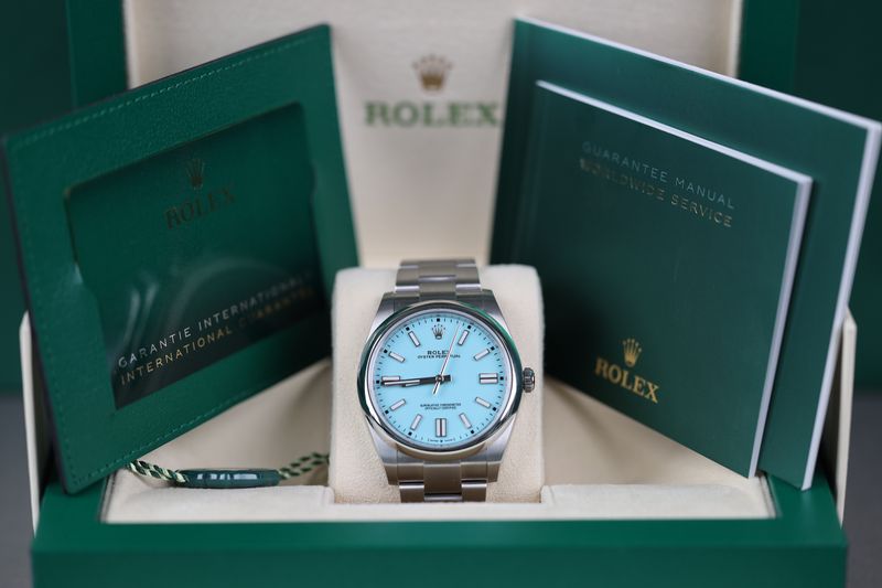 Rolex Oyster Perpetual 41 Tiffany - 2021