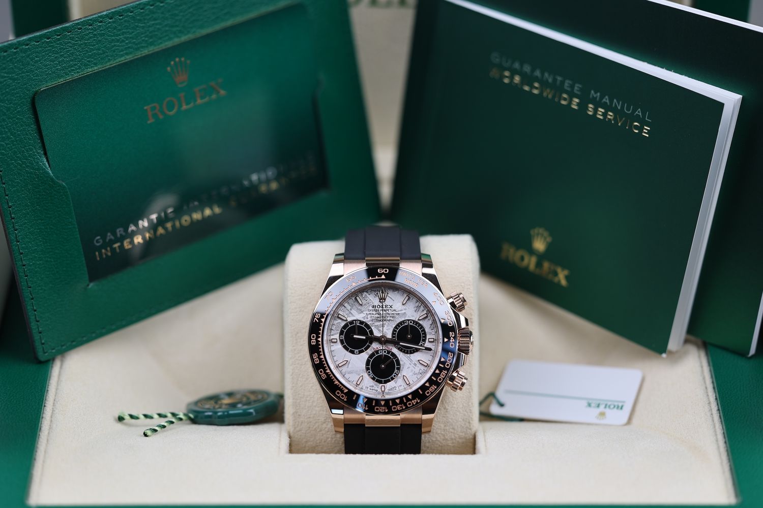 Rolex Daytona Oysterflex Roségold Meteorite - 10/2025