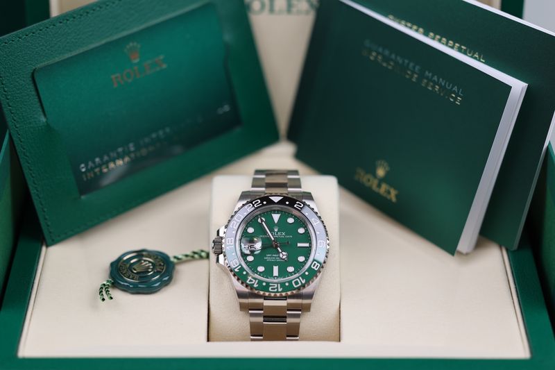 Rolex GMT-Master II Sprite Weißgold - 2025 Rolex GMT-Master II Sprite Weißgold - 2025