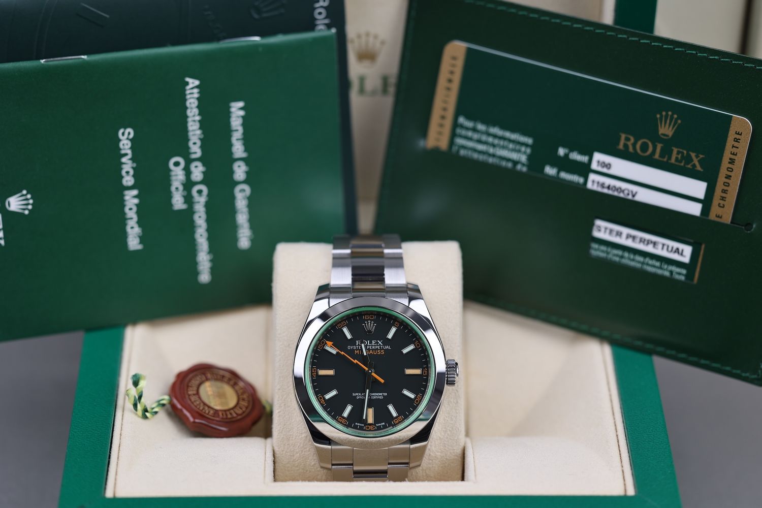 Rolex Milgauss Schwarz - 2011