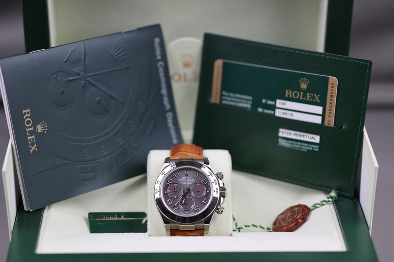 Rolex Daytona Weißgold Racing Dial Grau - 2013 Rolex Daytona Weißgold Racing Dial Grau - 2013