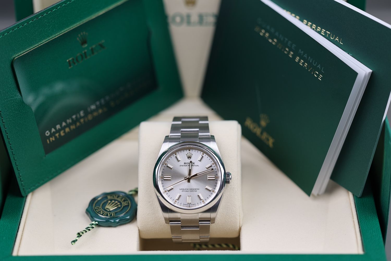 Rolex Oyster Perpetual 36 Silber - 2025