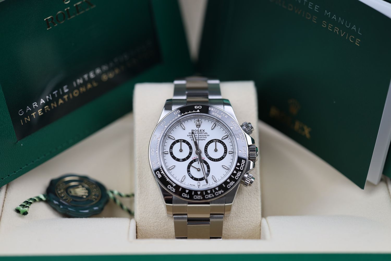 Rolex Daytona Weiß (Panda) - 12/2024