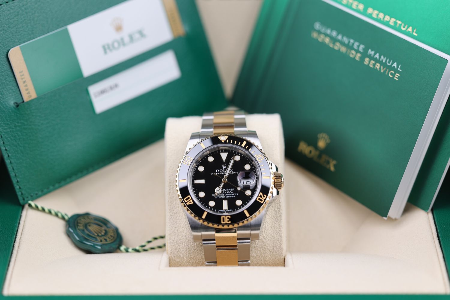 Rolex Submariner Date Stahl/Gelbgold Schwarz - 2017