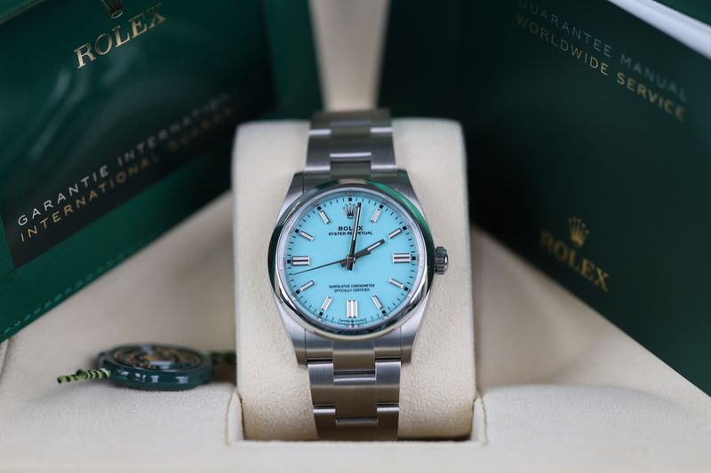 Rolex Oyster Perpetual 36 Tiffany - 2021