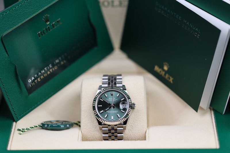 Rolex Datejust 31 Mint Green - 2022