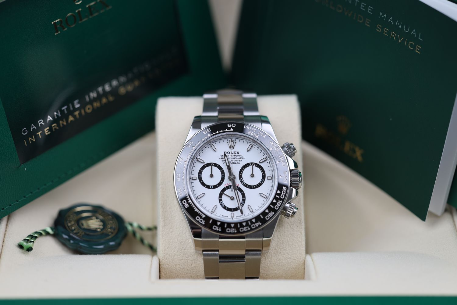 Rolex Daytona Weiß (Panda) - 2024