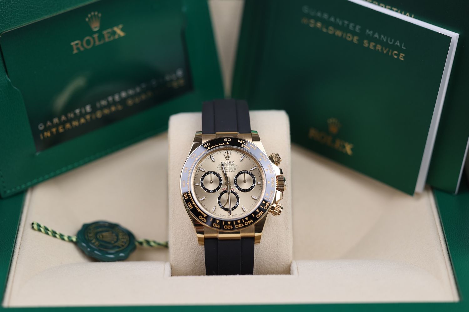 Rolex Daytona Oysterflex Gelbgold Gold - 12/2025