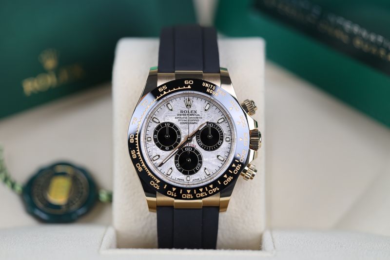 Rolex Daytona Oysterflex Gelbgold Meteorite - 2023