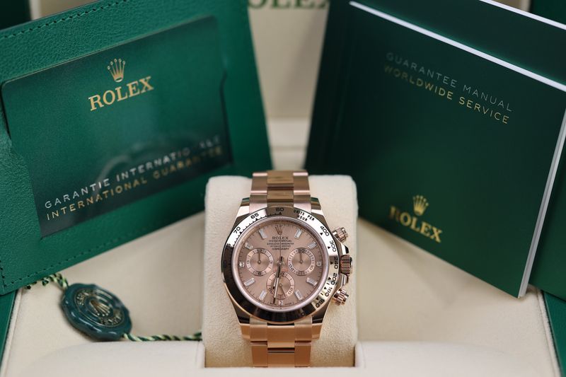Rolex Daytona Roségold Sundust DIA Dial - 2022 Rolex Daytona Roségold Sundust DIA Dial - 2022