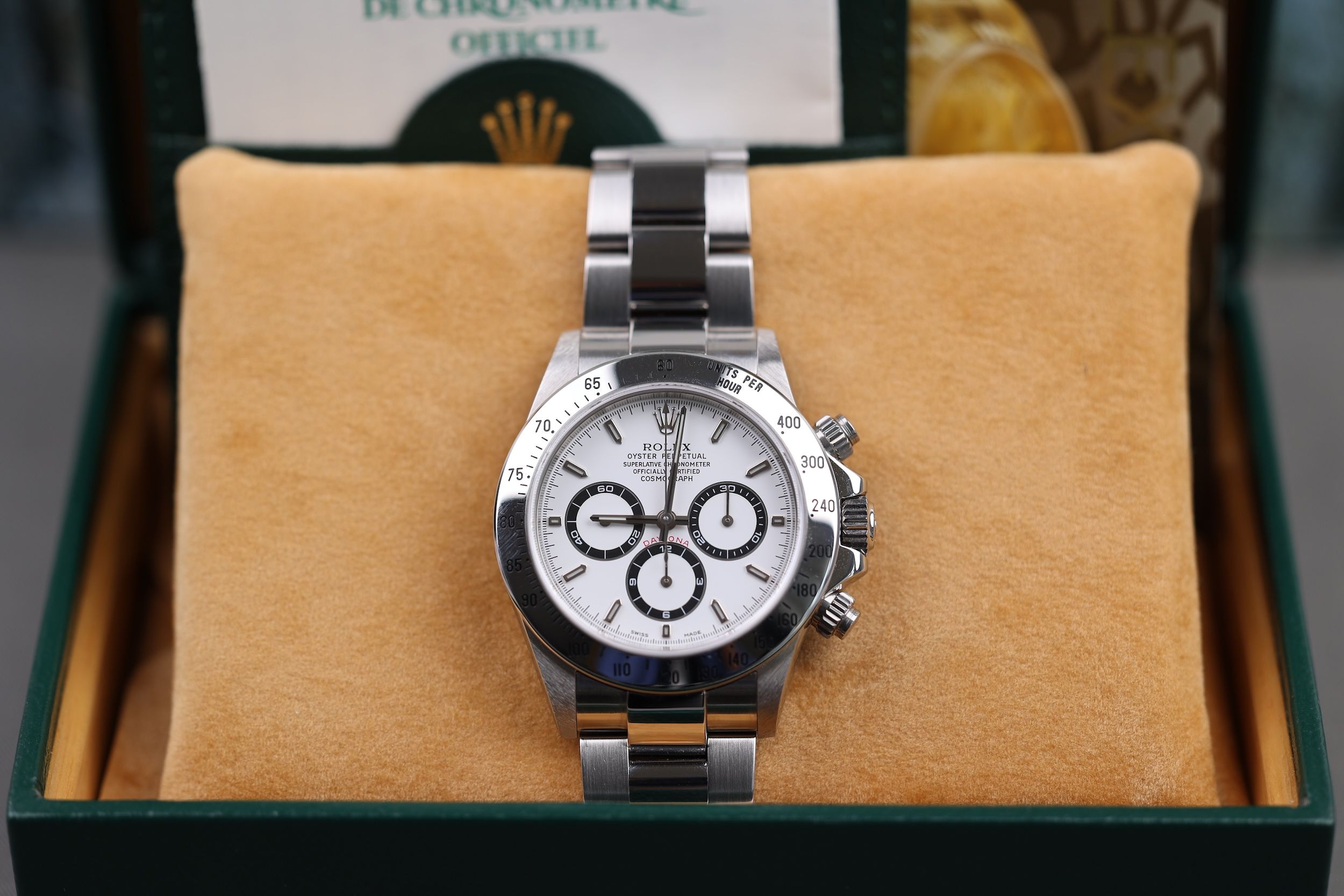 Rolex Daytona Zenith A-Serie - 1999 (Blanco Papiere)