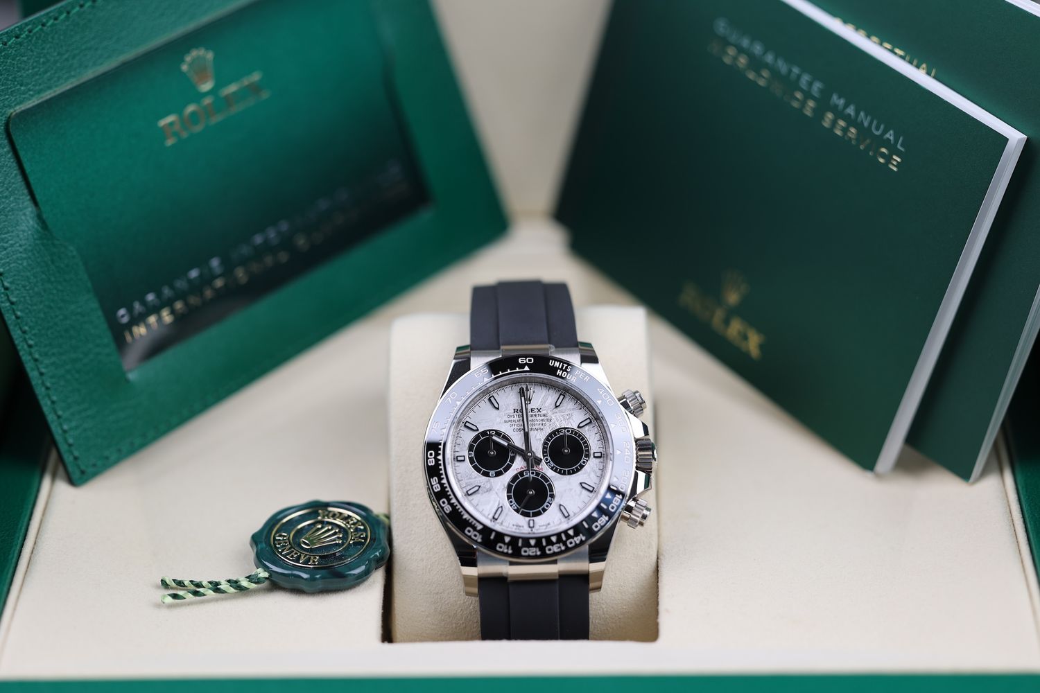 Rolex Daytona Oysterflex Weißgold Meteorite - 02/2026