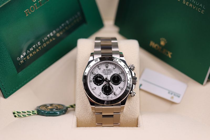 Rolex Daytona Weißgold Meteorite - 2023