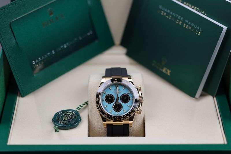 Rolex Daytona Oysterflex Gelbgold Tiffany - 11/2025