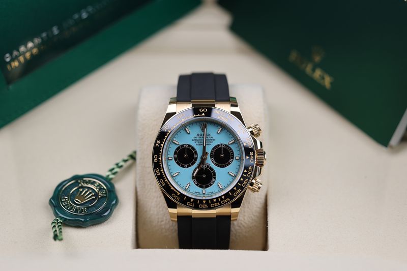 Rolex Daytona Oysterflex Gelbgold Tiffany - 11/2025
