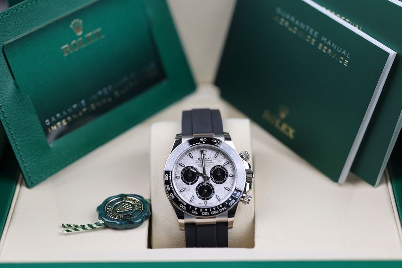 Rolex Daytona Weißgold Oysterflex Meteorite - 02/2026
