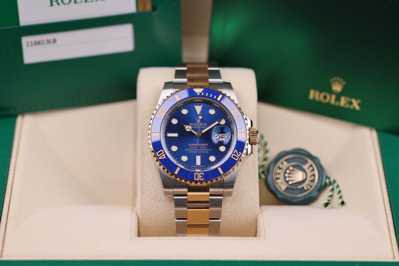 Rolex Submariner Date Stahl/Gelbgold Blau - 2020