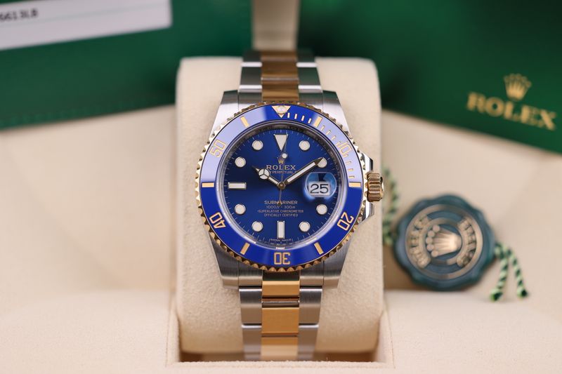 Rolex Submariner Date Stahl/Gelbgold Blau - 2020