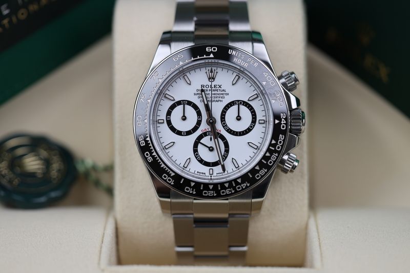Rolex Daytona Weiß (Panda) - 05/2026