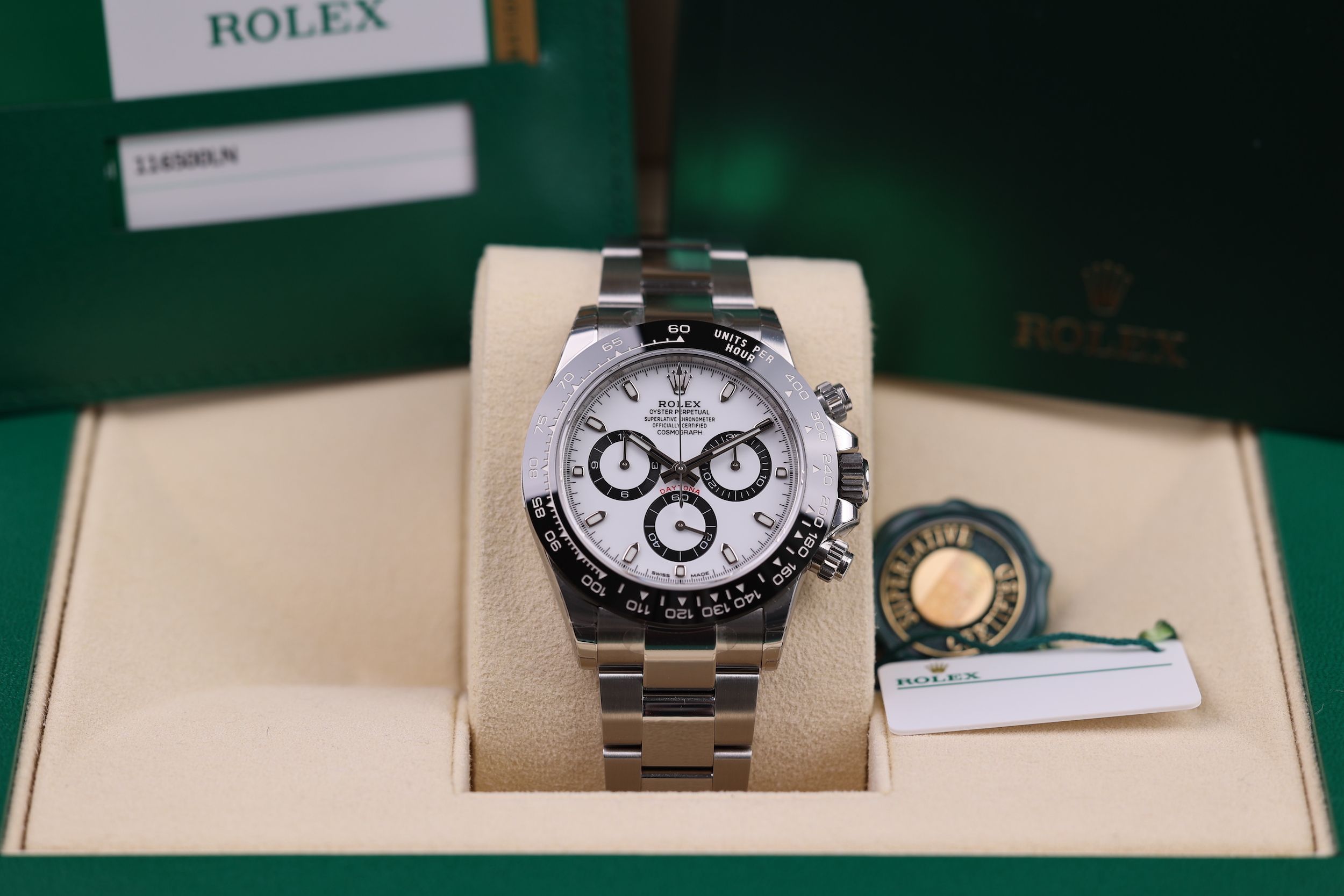 Rolex Daytona Weiß (Panda) Voll verklebt - 2019