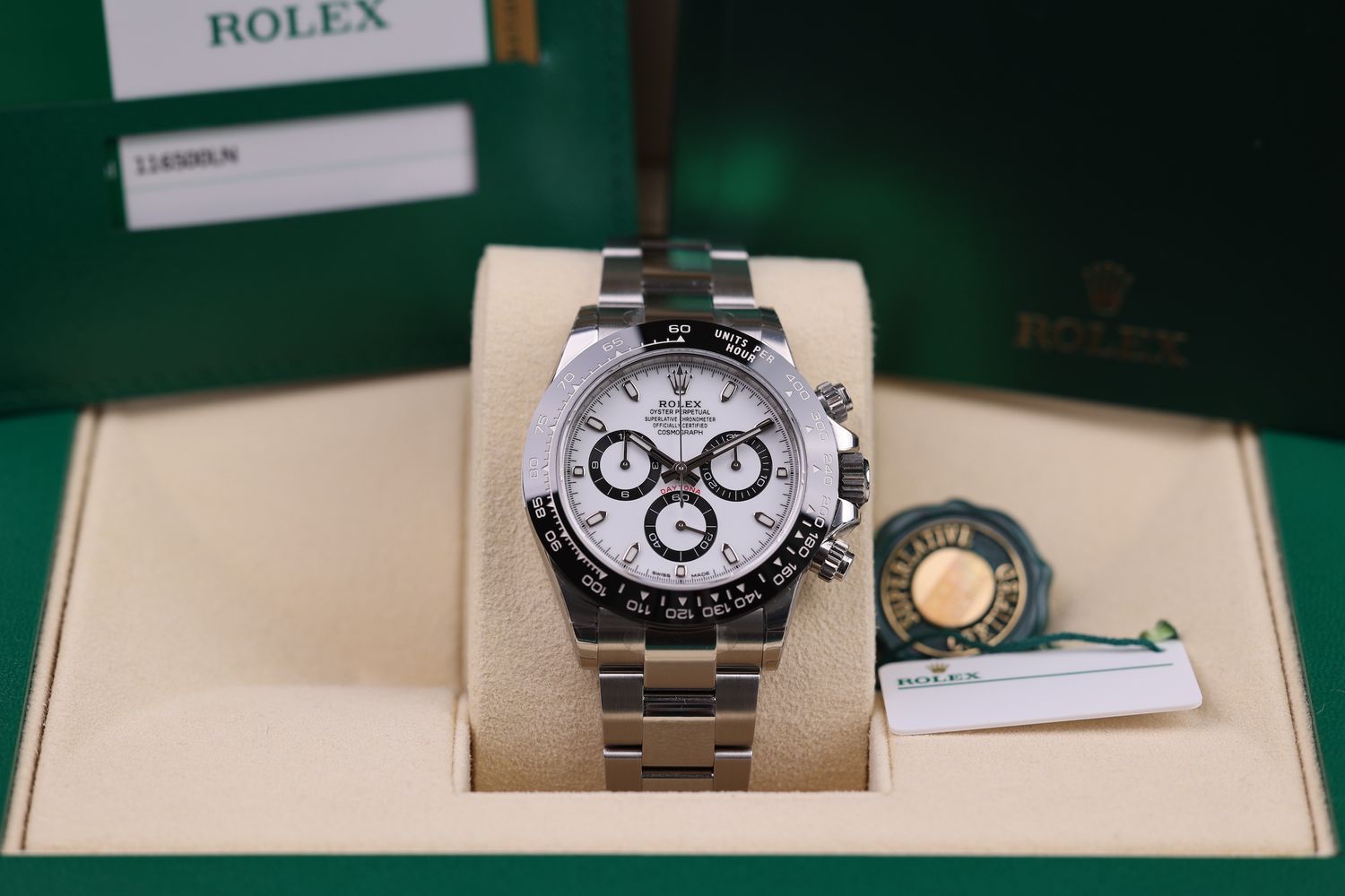 Rolex Daytona Weiß (Panda) Voll verklebt - 2019