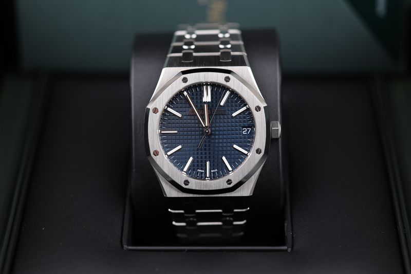 Audemars Piguet Royal Oak Blau 50-Jähriges Jubiläum  - 2022