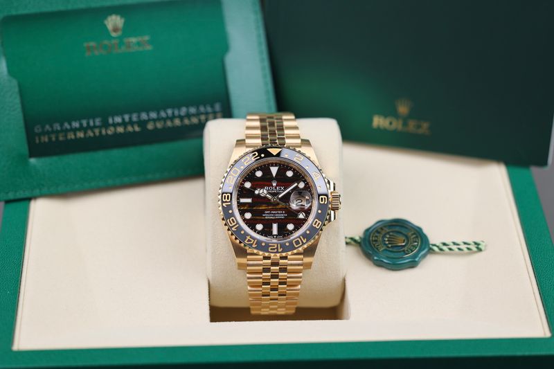 Rolex GMT-Master II Gelbgold Tiger Iron - 2026
