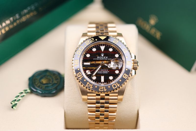 Rolex GMT-Master II Gelbgold Tiger Iron - 2026