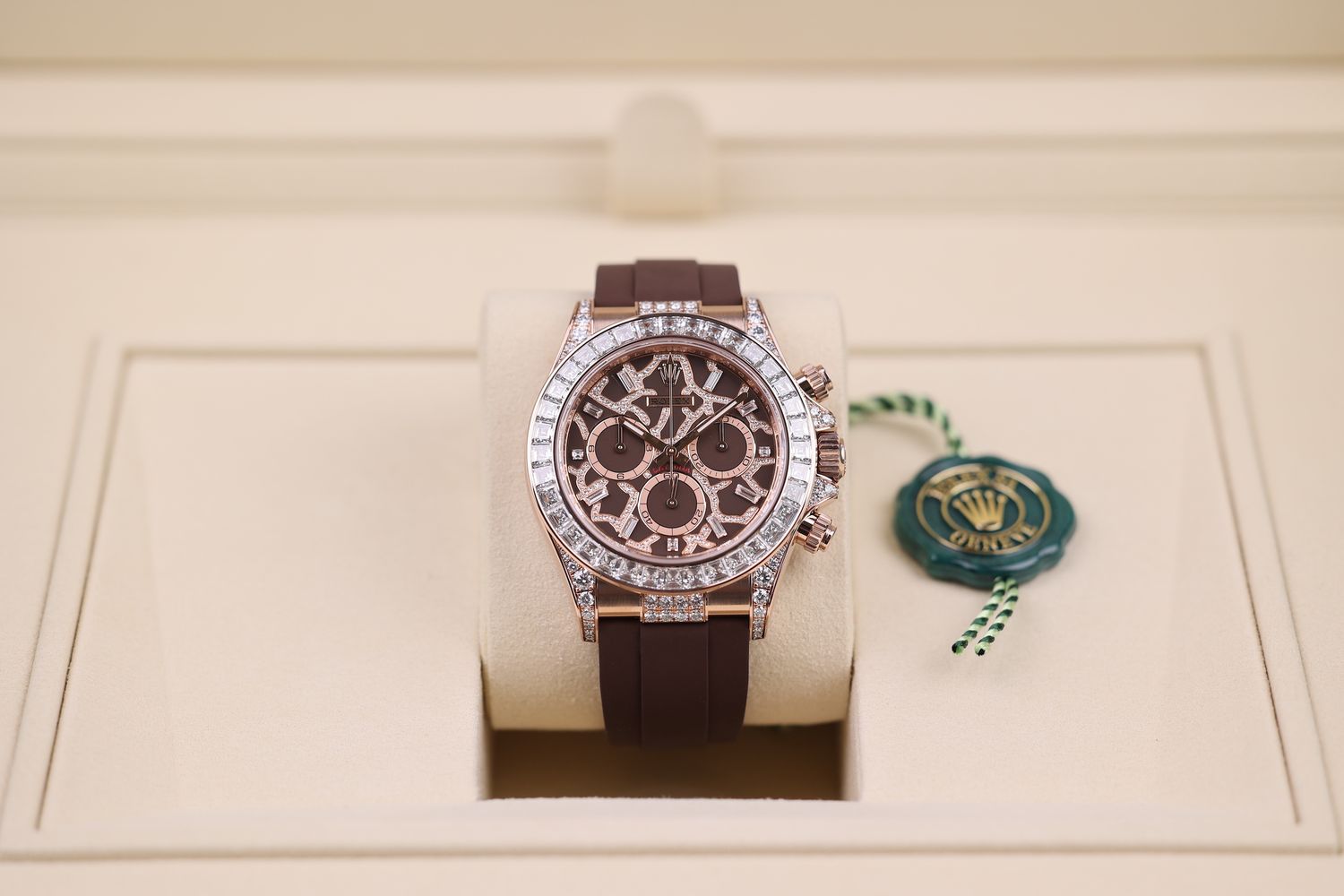 Rolex Daytona Oysterflex Roségold Giraffe Factory - 2025