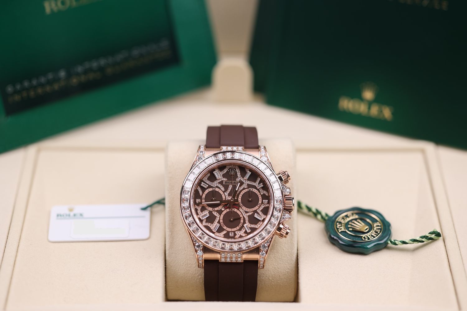Rolex Daytona Oysterflex Roségold Giraffe Factory - 2025 Rolex Daytona Oysterflex Roségold Giraffe Factory - 2025