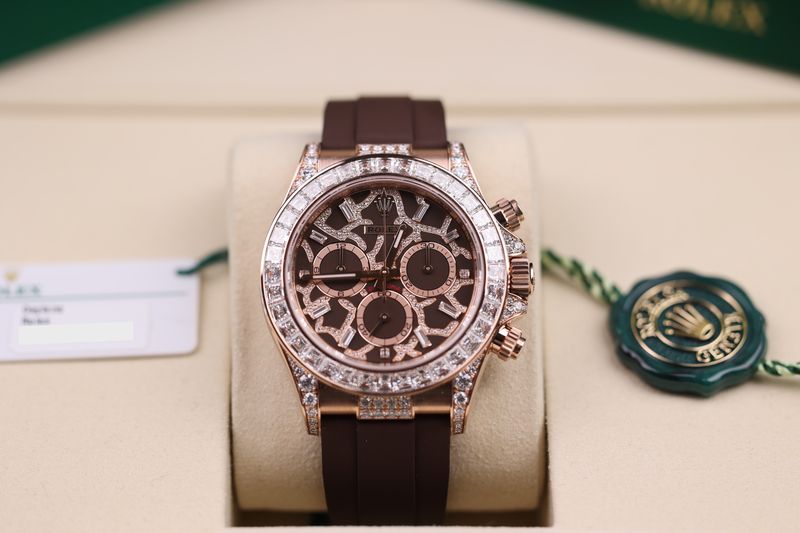 Rolex Daytona Oysterflex Roségold Giraffe Factory - 2025