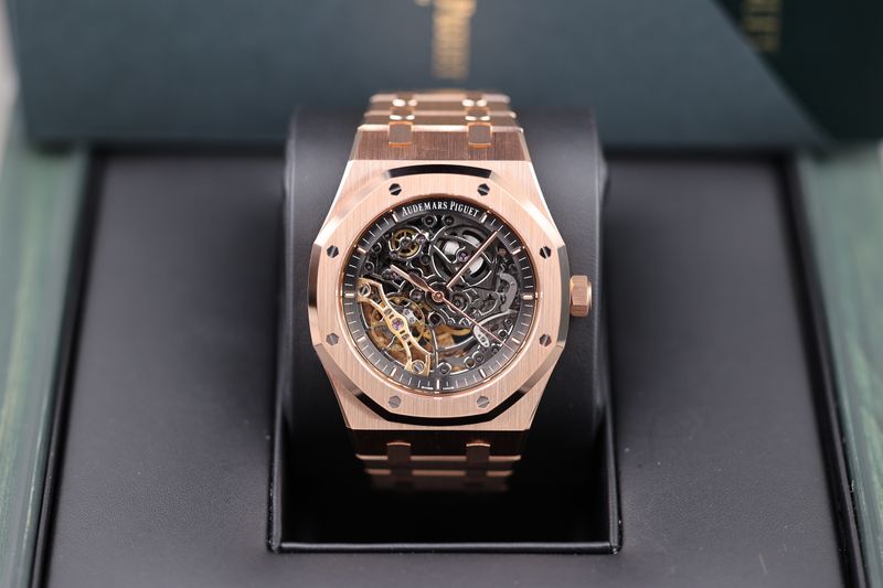 Audemars Piguet Royal Oak Double Balance Wheel Openworked Roségold - 2022