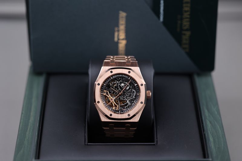 Audemars Piguet Royal Oak Double Balance Wheel Openworked Roségold - 2022