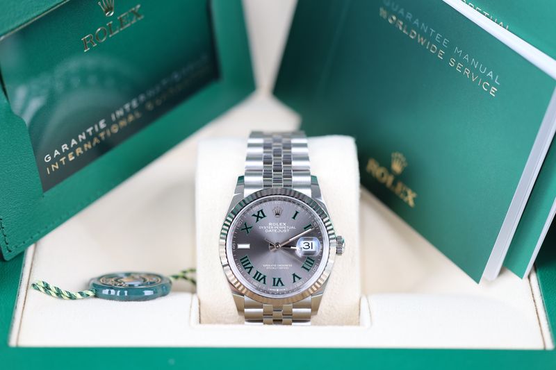 Rolex Datejust 36 Wimbledon - 05/2026 Rolex Datejust 36 Wimbledon - 05/2026