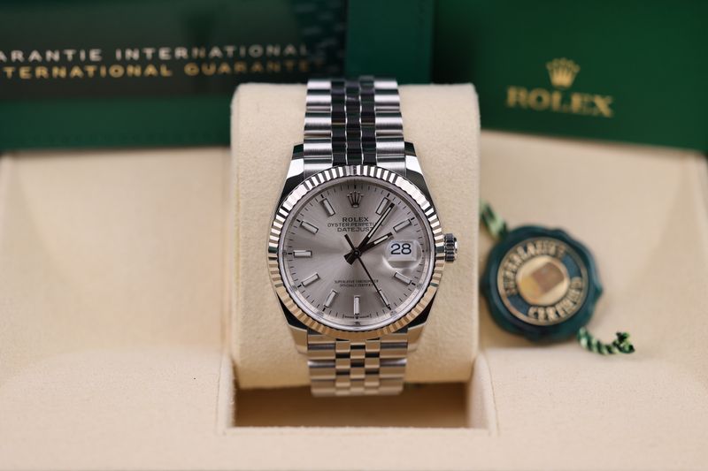 Rolex Datejust 36 Silver - 2021