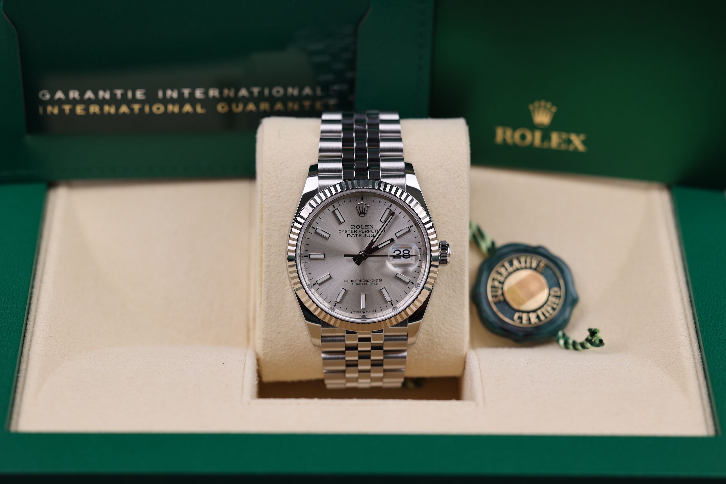 Rolex Datejust 36 Silver - 2021