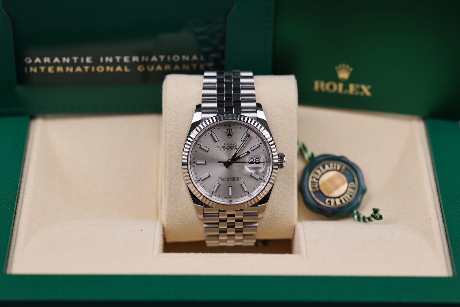 Rolex Datejust 36 Silver - 2021