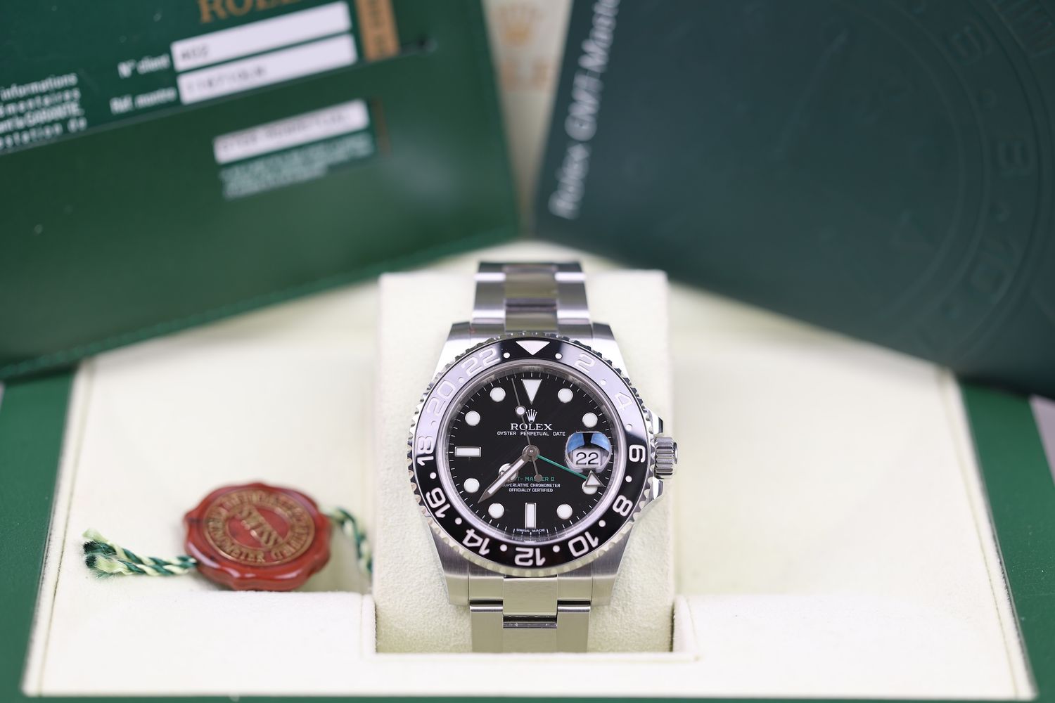 Rolex GMT-Master II Schwarz - 2007 Rolex GMT-Master II Schwarz - 2007