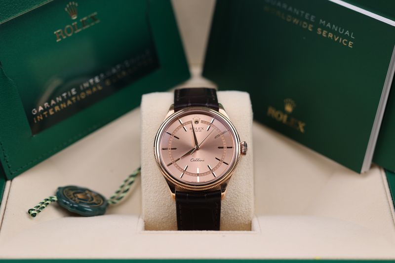 Rolex Cellini Roségold - 2022 Rolex Cellini Roségold - 2022