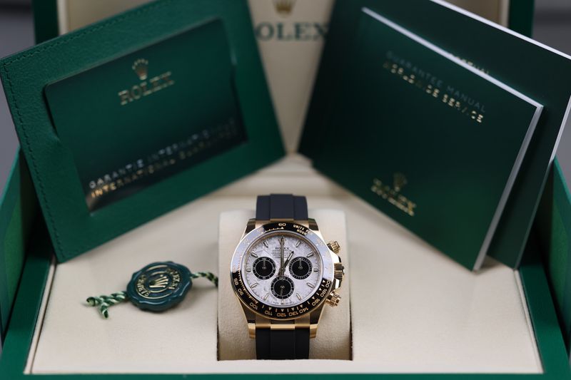 Rolex Daytona Oysterflex Gelbgold Meteorite - 2025