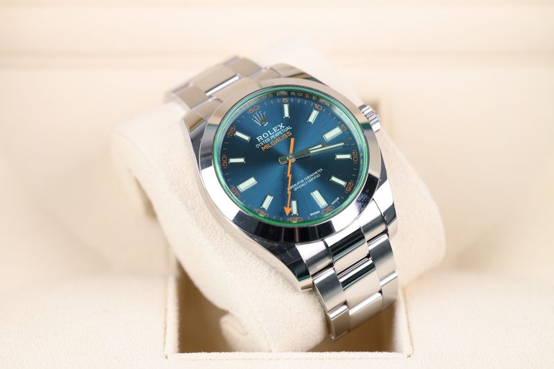 Rolex Milgauss Blau - 2022