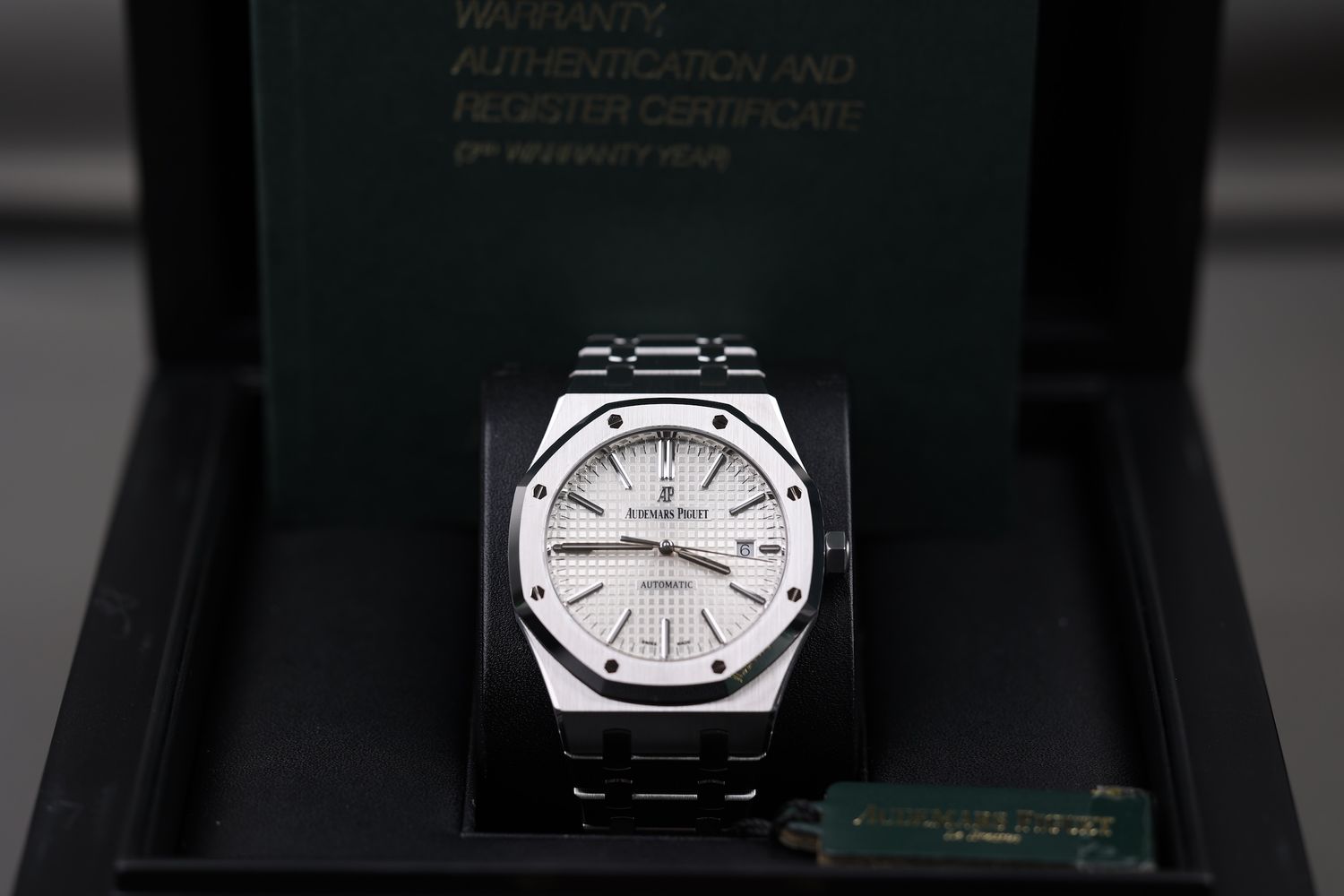 Audemars Piguet Royal Oak 15400 Weiß - 2015 Audemars Piguet Royal Oak 15400 Weiß - 2015