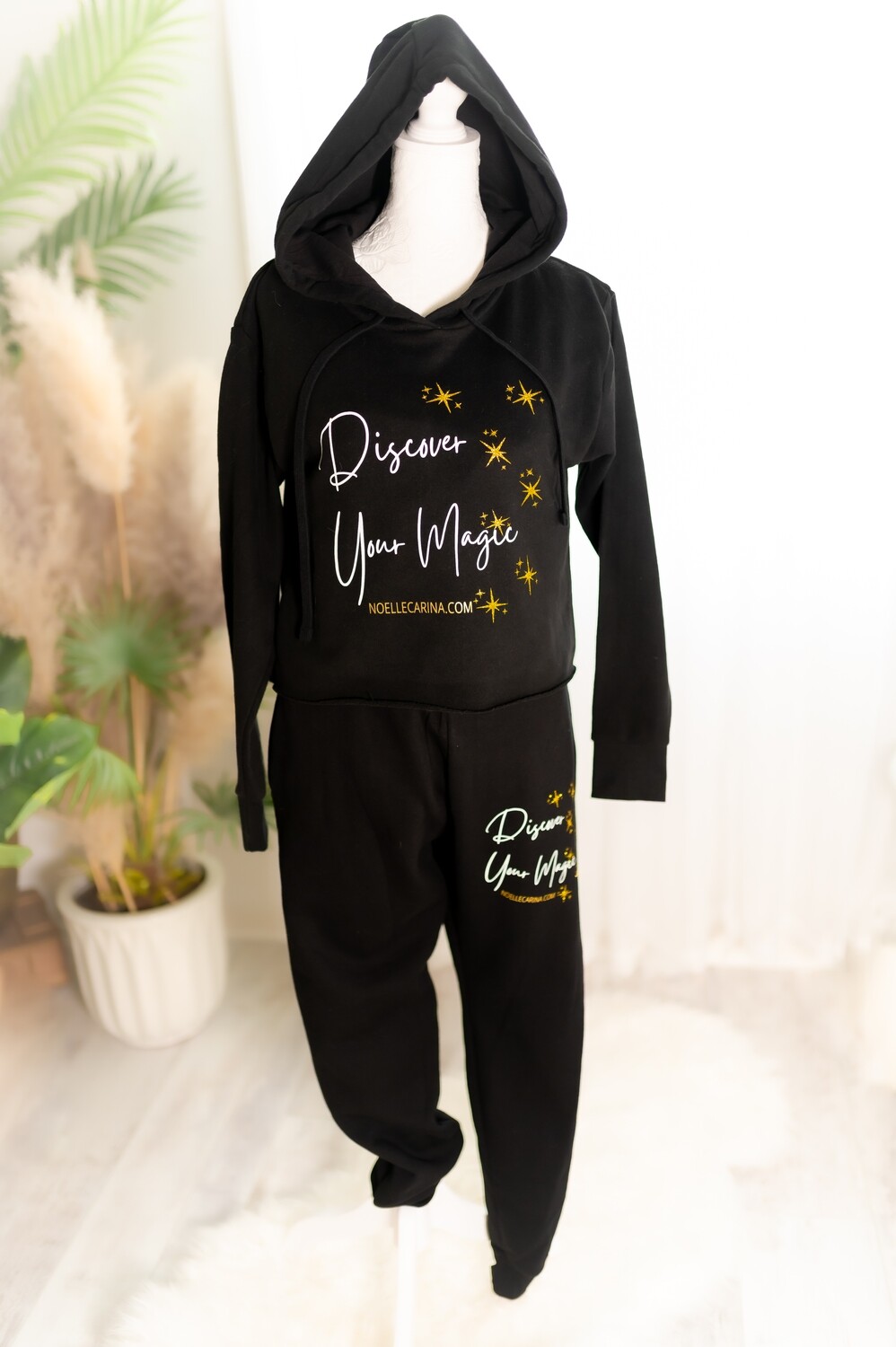 Discover Your Magic Super Soft Crop Hoodie