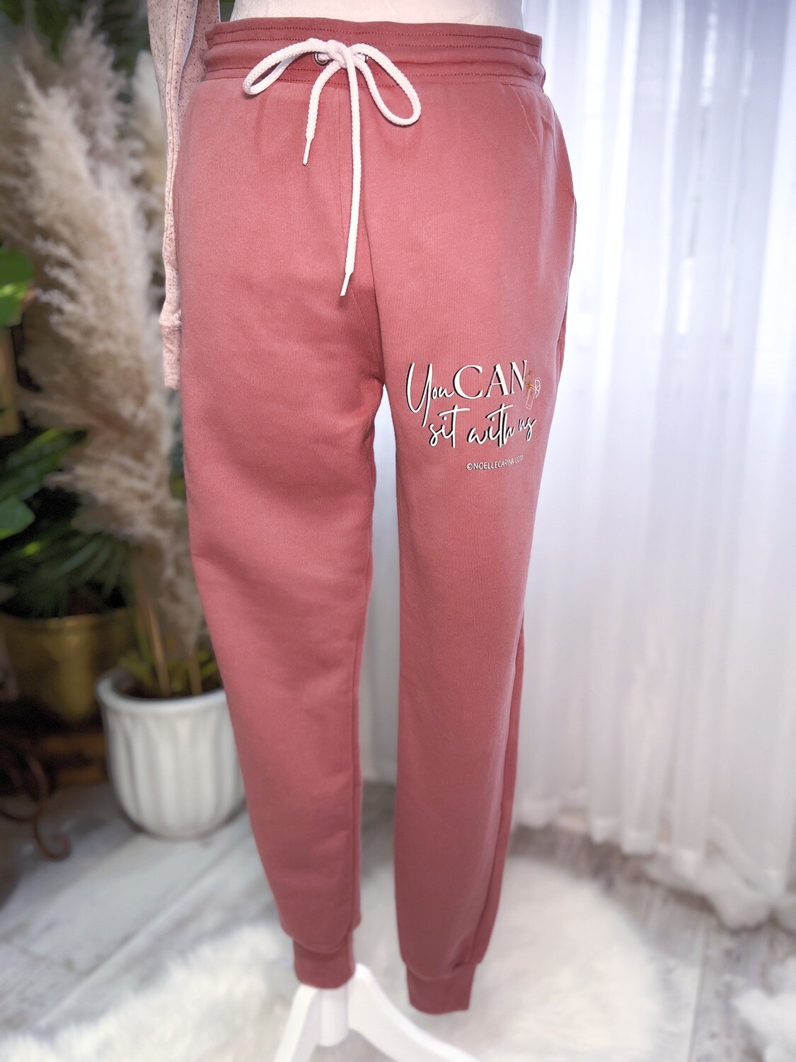 You CAN Sit With Us Fleece Joggers