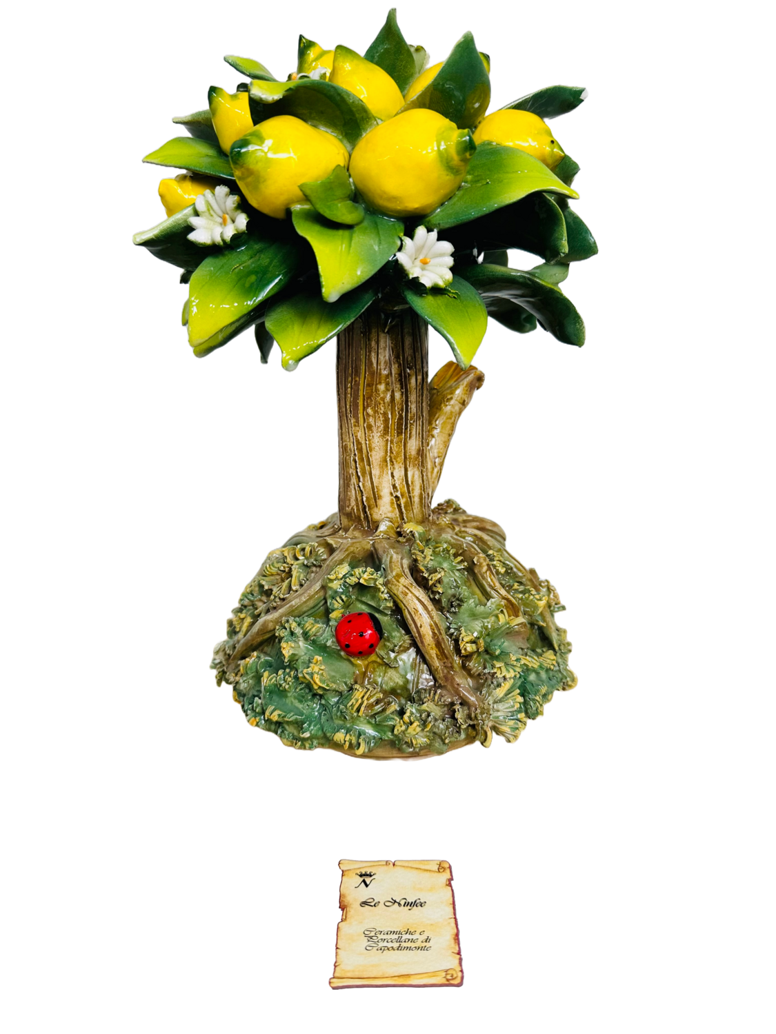 Albero di limoni in ceramica H30