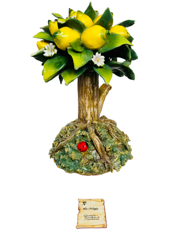 Albero di limoni in ceramica H30
