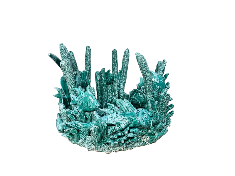 Acquario marino in ceramica